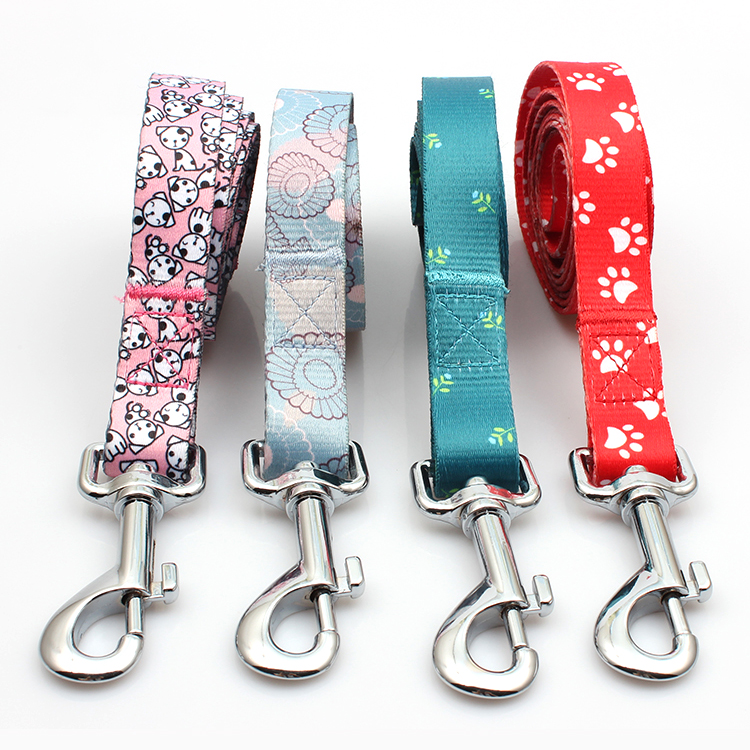 China Wholesale private label printed free pet dog leash for training ...